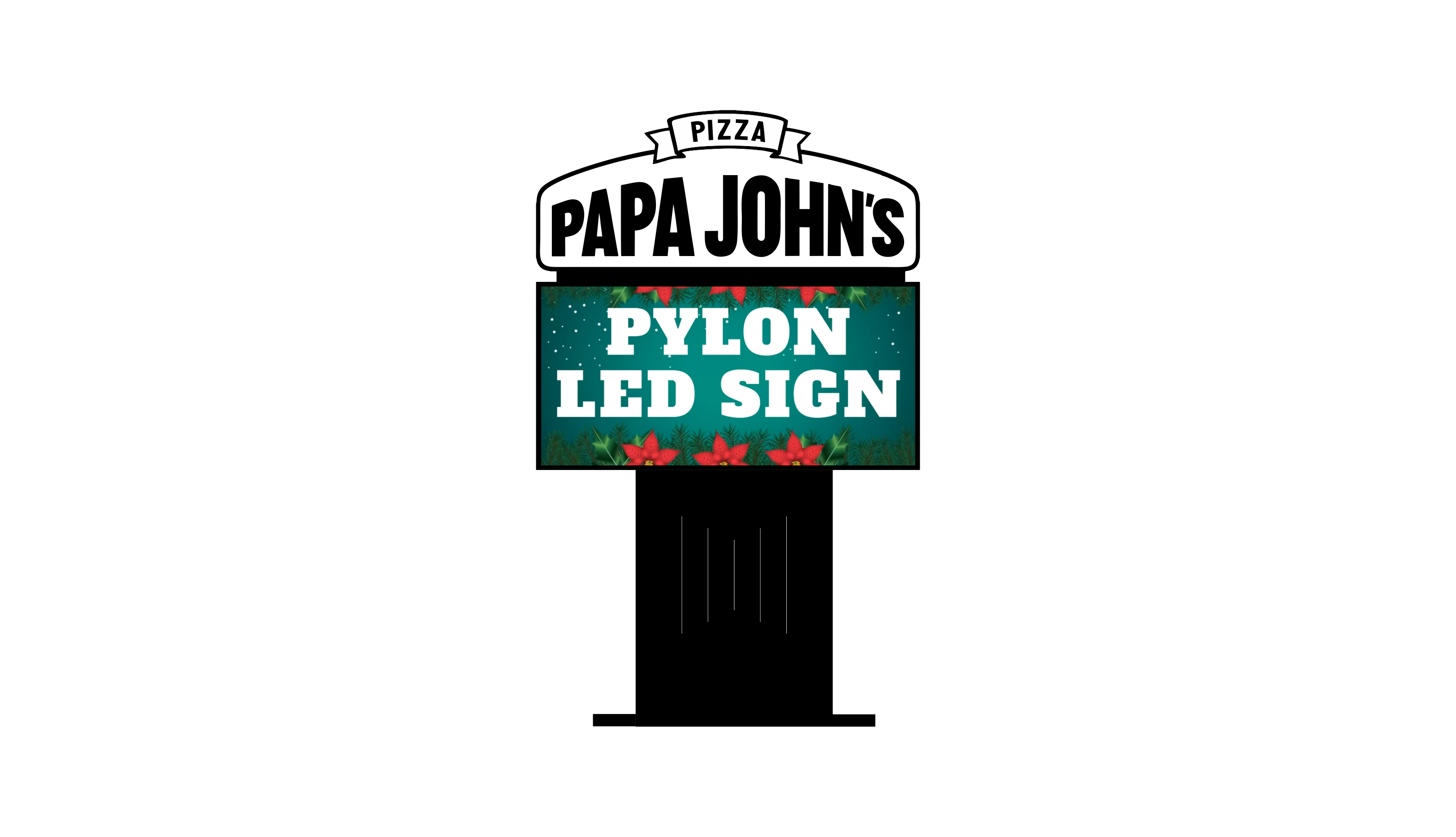 LED Pylon Sign