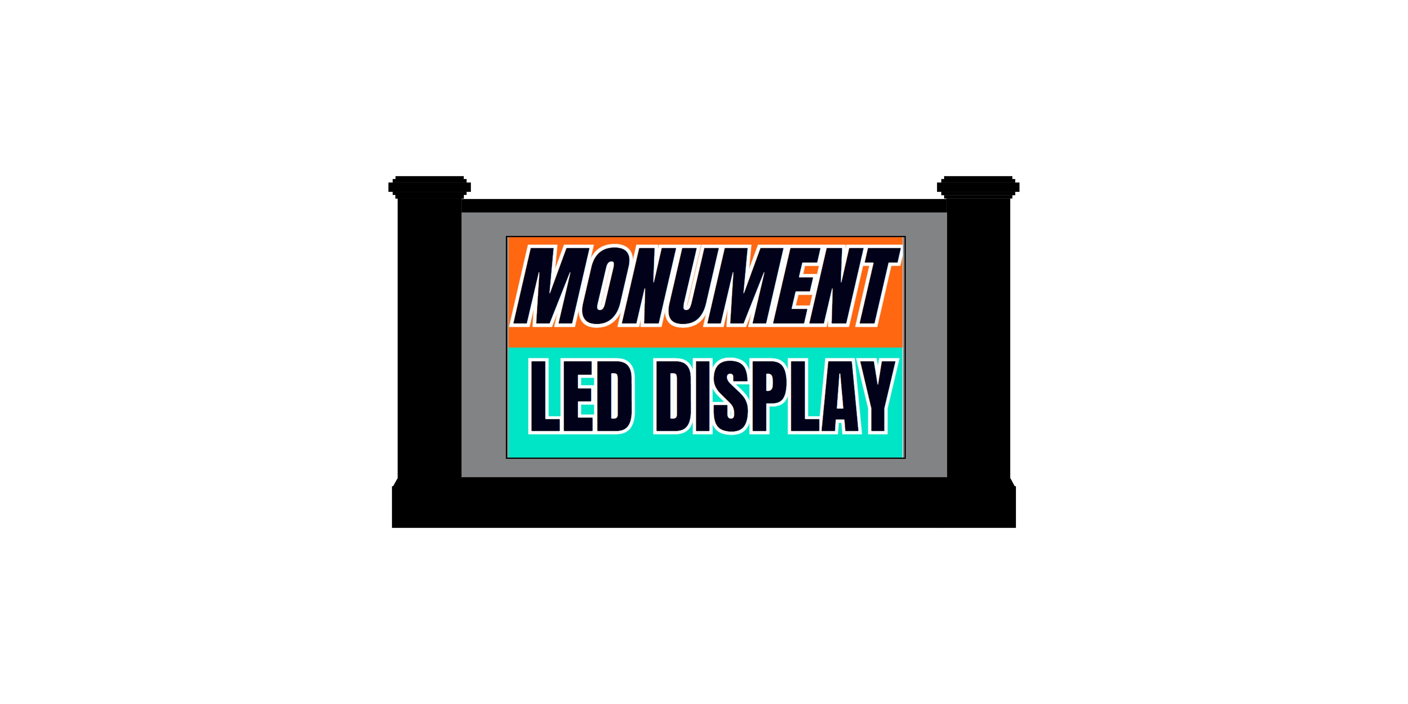 Monument LED Sign